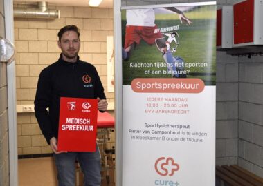 SPREEKUUR FYSIOTHERAPIE CURE+ NA 1 JUNI GESLOTEN, NA ZOMERSTOP WEER VAN START