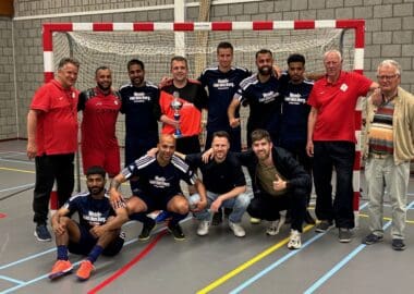 MAANDAGAVOND BEKERFINALE IN ZAALCOMPETITIE BVV BARENDRECHT