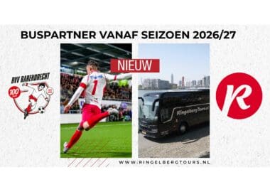 BVV BARENDRECHT VERWELKOMT RINGELBERG TOURS ALS BUSPARTNER