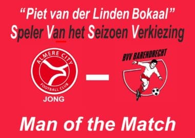 MAN OF THE MATCH Jong Almere City
