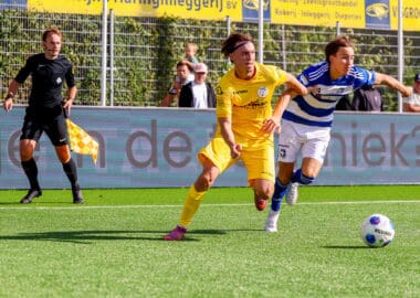 ‘EIGEN JONGENS’ KEVIN EN OLEK OP HUN PLEK BIJ BVV BARENDRECHT