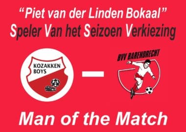 MAN OF THE MATCH Kozakken Boys